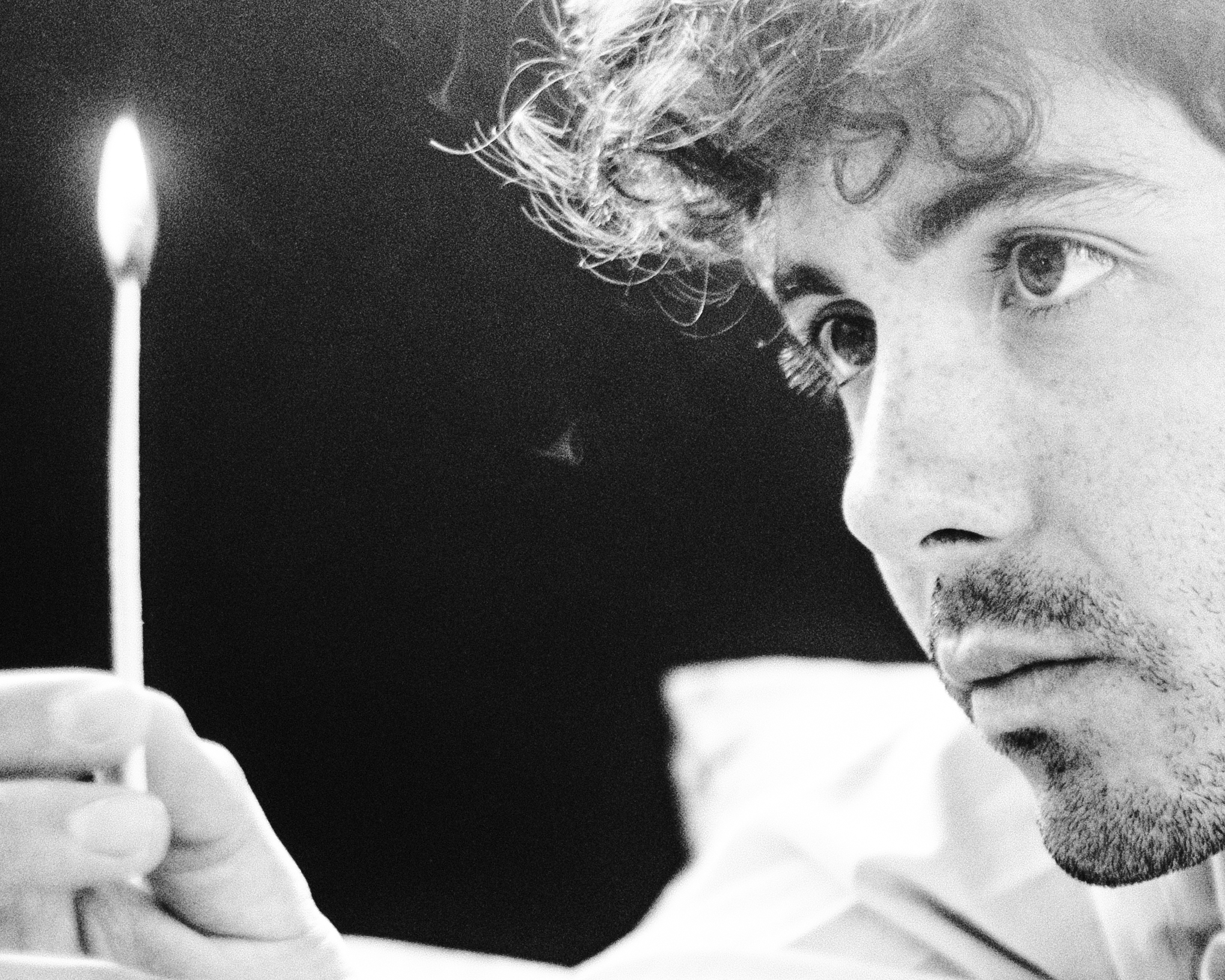 Primo piano del cantante Fulminacci